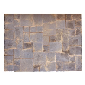 Abbey Paving Random 10.22m² Patio Kit (Various Colours)