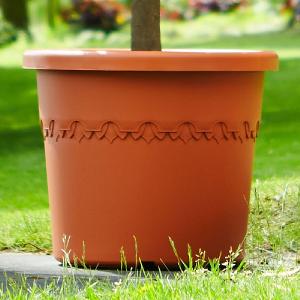 Elho Algarve Cilindro Planter with Wheels 48cm