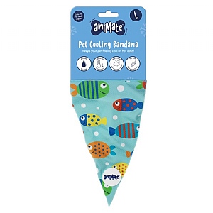 Animate Cooling Bandana - Fish Design (Various Sizes)