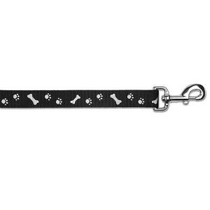 Ancol Paw 'n' Bones Reflective Lead (19mm x 1m) - 3 Colours