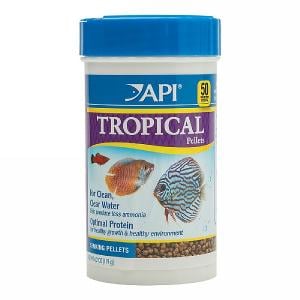 API Tropical Fish Food Pellets