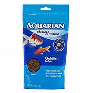 Aquarian Goldfish Fish Food Pellets