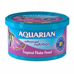 Aquarian Tropical Fish Food Flakes