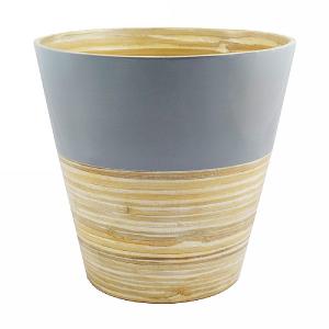 Bamboo Planter Grey - Various Sizes