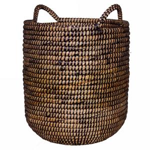 Black Woven Basket Planter - Various Sizes