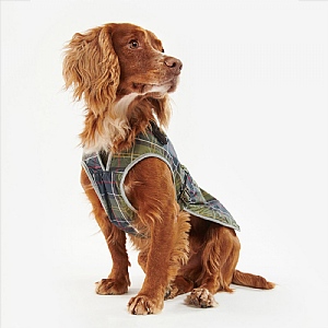 Barbour Tartan Waterproof Dog Coat Classic