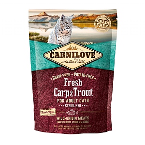 Carnilove Fresh Carp & Trout Adult Cat Food