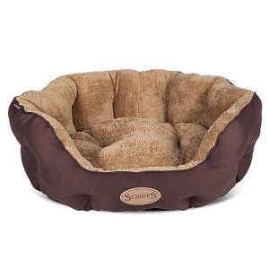 Scruffs Chocolate Cashmere Donut Dog Bed