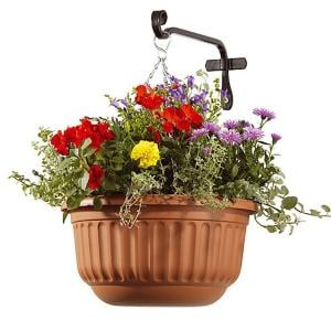 Corinthian Self Watering Hanging Basket - 2 Colours Available