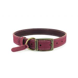 Ancol Timberwolf Leather Collar Raspberry