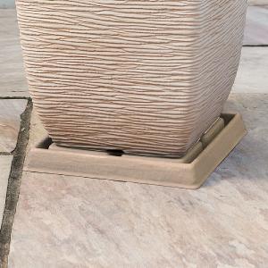 Decorative Square Saucer For Cotswold Planters
