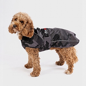 Dryrobe® Dog Coat Black Camouflage (Various Sizes)