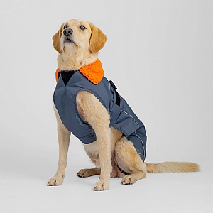 Dryrobe® Dog Coat Dark Grey & Orange (Various Sizes)