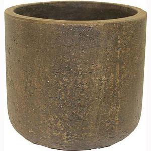 Cadix Terrazzo Elements Brown Cylinder Pot