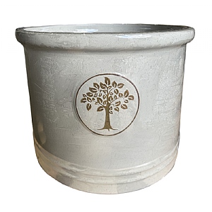 Woodlodge Edina Pot - White