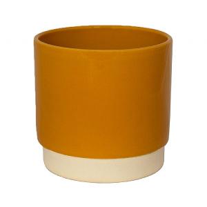 Ivyline Enos Pot Cover Mustard