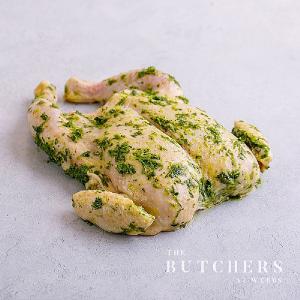 Garlic & Herb Marinade Spatchcock Chicken