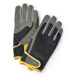 Burgon & Ball Dig The Glove Slate Corduroy Gardening Gloves