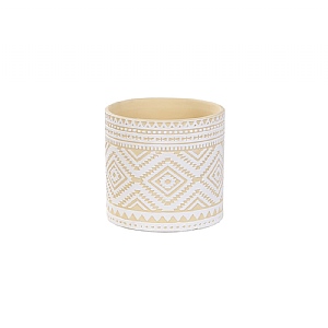 Woodlodge Goa Pot - White (Various Sizes)