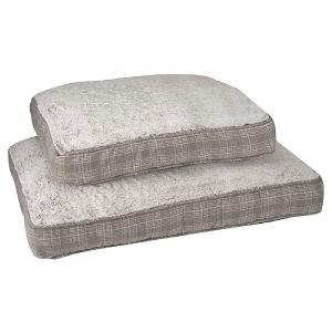 Zoon Grey Plaid Gusset Mattress (Various Sizes Available)