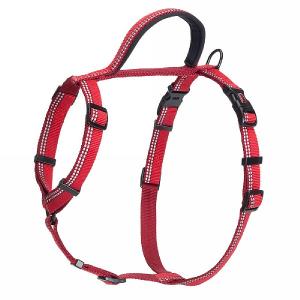 Halti Nylon Walking Harness Red