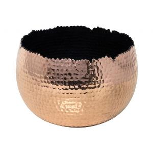 Ivyline Hammered Planter Copper/Black (Various Sizes)