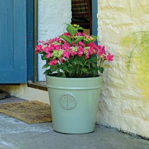 Woodlodge Heritage Edwardian Ceramic Pot Mint Green (Various Sizes)