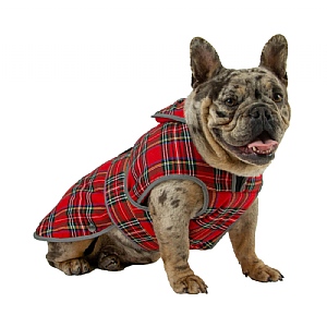 Ancol Heritage Dog Coat (Various Sizes) - Red Tartan