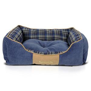 Scruffs Blue Highland Box Bed - Various Sizes