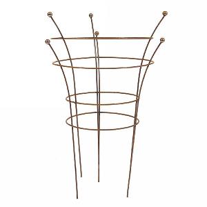 Tom Chambers Herbaceous Support Twin Pack Rust (Various Sizes)