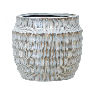 Woodlodge Ines Pot - Grey (Various Sizes)