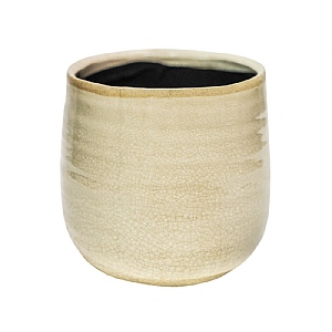 Ivyline Como Pot Cover Ivory (Various Sizes)