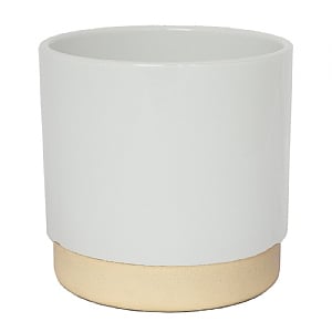 Ivyline Enos Pot Cover White (Various Sizes)