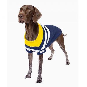 Joules Navy Stripe Coastal Dog Jumper