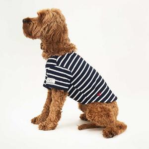 Joules Navy & Cream Stripe Harbour Dog Top
