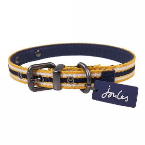 Joules Navy Stripe Coastal Collar - Various Sizes