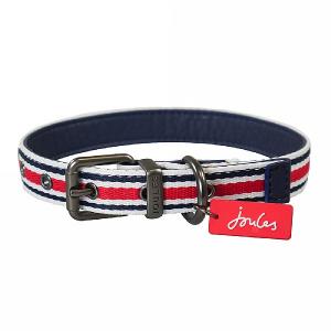 Joules Red Stripe Coastal Collar - Various Sizes