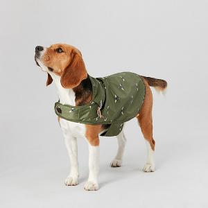 Joules Water Resistant Khaki Rain Jacket Dog Coat - Various Sizes