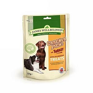 James Wellbeloved Crackerjacks Dog Treats Turkey 225g