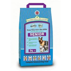 James Wellbeloved Senior Kibble Dog Food 2KG - 4 Varieties