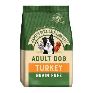 James Wellbeloved Turkey & Vegetable Grain Free Adult Dry Dog Food