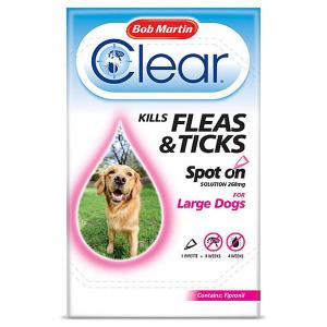 Bob Martin Clear Fleas & Ticks Spot On for Large Dogs