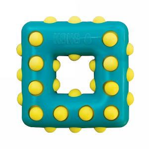 Kong Dotz Square Dog Toy - Various Sizes