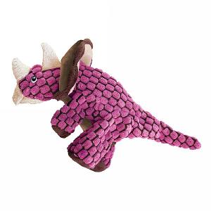 Kong Dynos Triceratops Dog Toy - Various Sizes