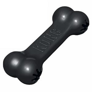 Kong Extreme Goodie Bone Black - Various Sizes