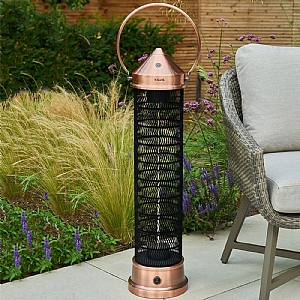 Kalos Copper Lantern Patio Heater - Small 1500W