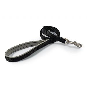 Ancol Viva Padded Nylon Lead Black