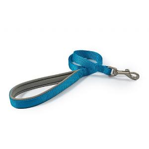 Ancol Viva Padded Nylon Lead Blue