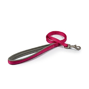 Ancol Viva Padded Nylon Lead Pink