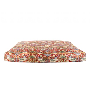 Morris & Co. Burgundy Strawberry Thief Mattress (Various Sizes)